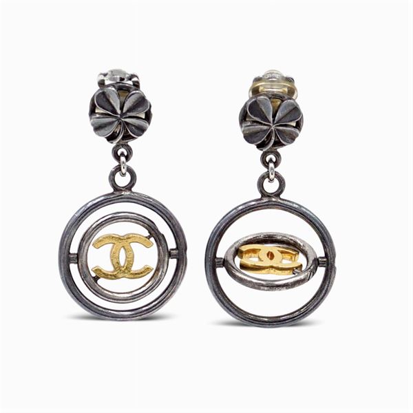 Chanel, vintage bijou earrings  (1996)  - Auction FINE SILVER & THE ART OF THE TABLE - III - Colasanti Casa d'Aste