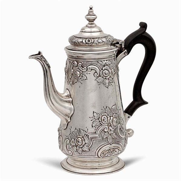 Silver coffee pot
