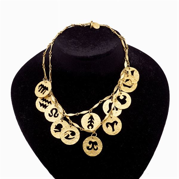 Paco Rabann, vintage bijou necklace