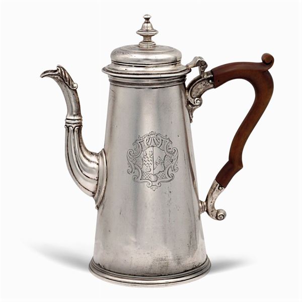 Silver coffee pot
