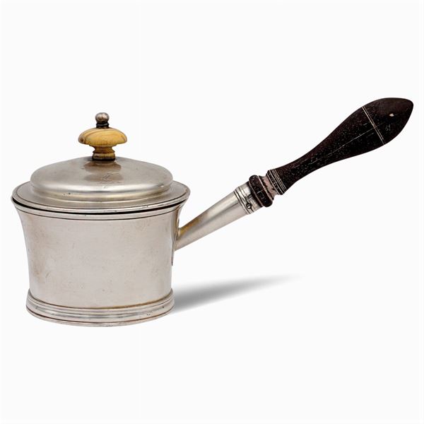 Silver brandy warmer