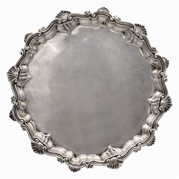 Salver in argento