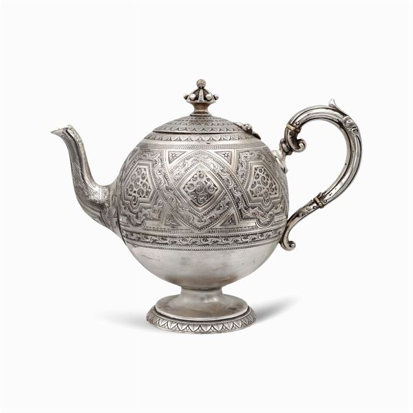 Arturo Cavalli - Silver teapot