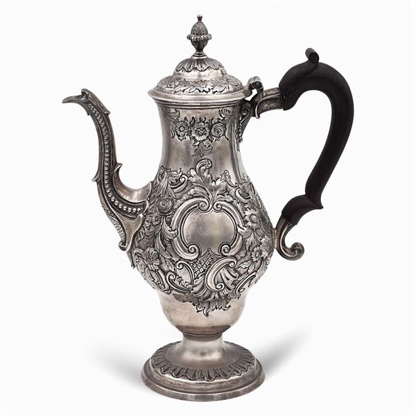 Silver coffee pot