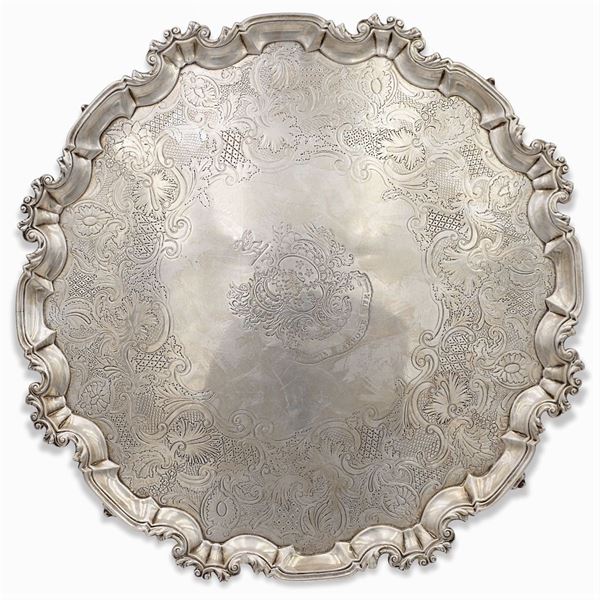 Salver in argento