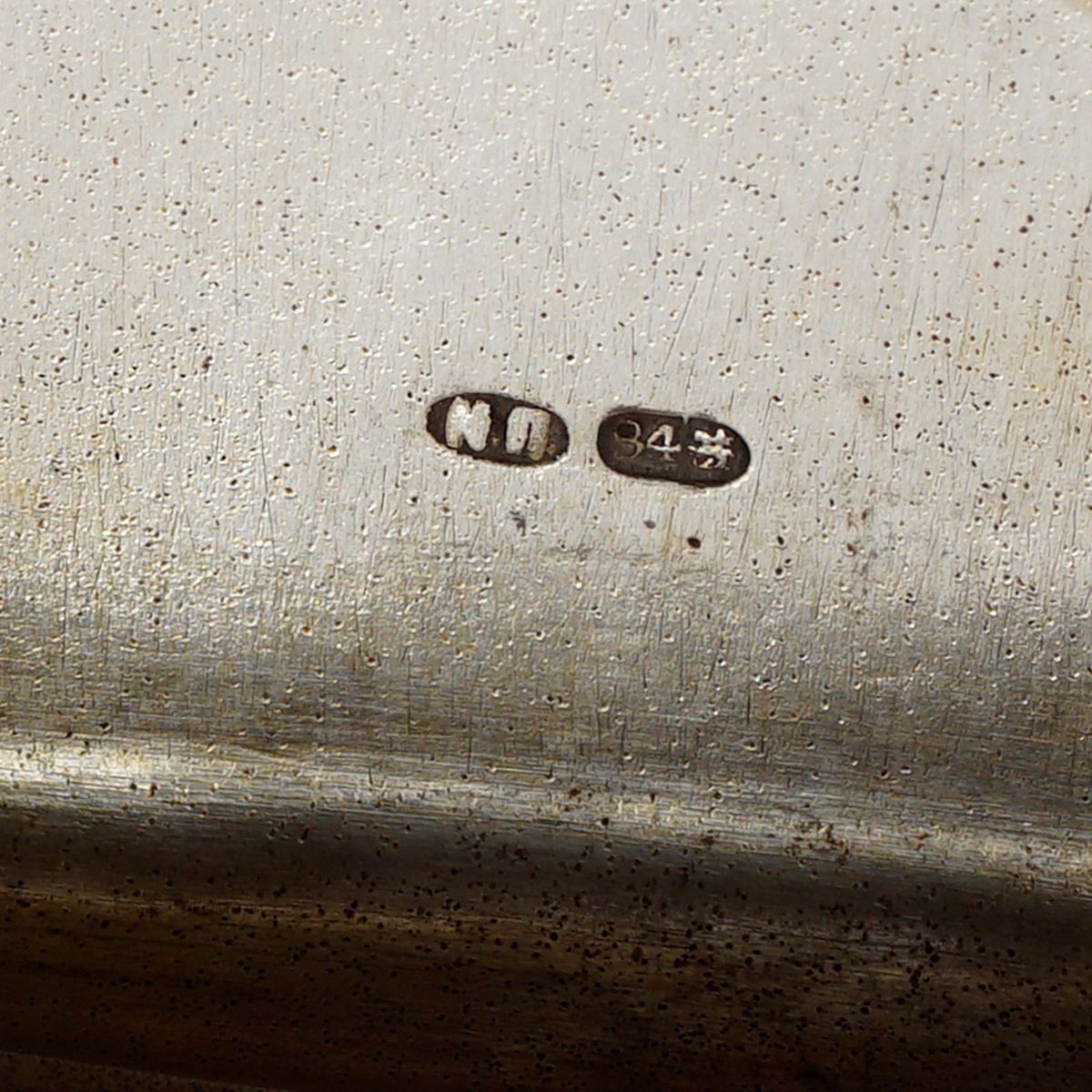Tabacchiera in Argento e Niello