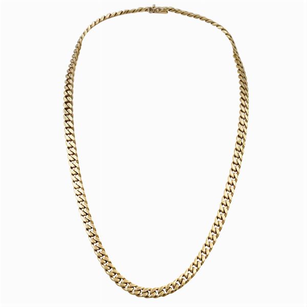 Girocollo in oro giallo 18kt