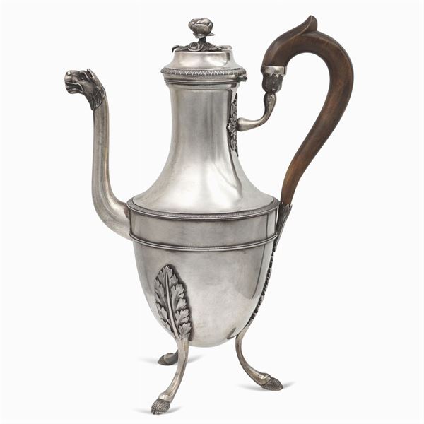Caffettiera in argento