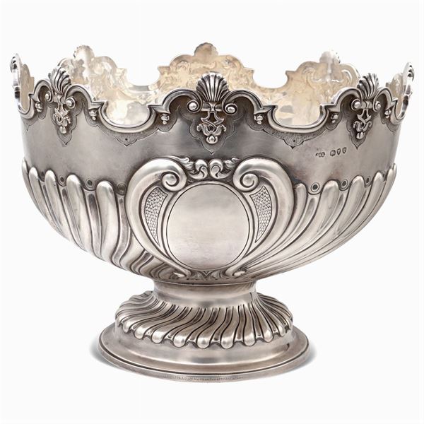 Silver centerpiece bowl
