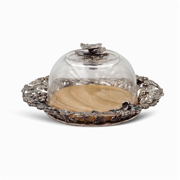 Silver truffle holder  (Italy, 20th century)  - Auction FINE SILVER & THE ART OF THE TABLE - III - Colasanti Casa d'Aste