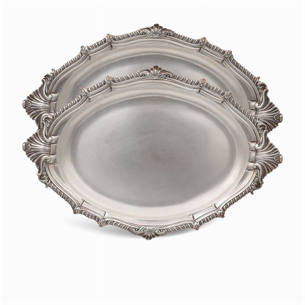 Pair of serving plates