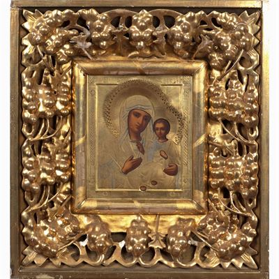 Icona Raffigurante "la Vergine di Kazan"