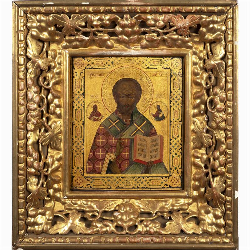 Icona Raffigurante "san Nicola"