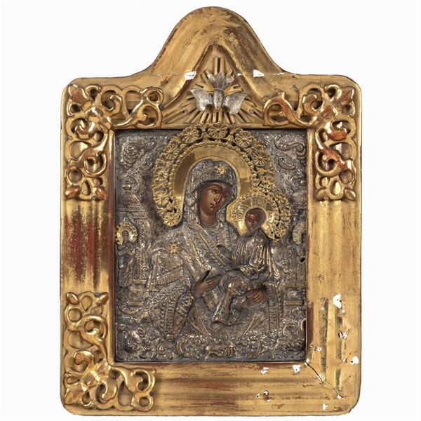 Icon depicting "Madonna Odigitria"