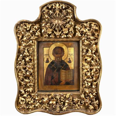 Icona Raffigurante "san Nicola"