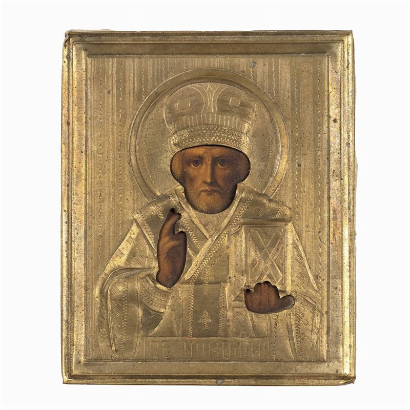 Icona da Viaggio Raffigurante