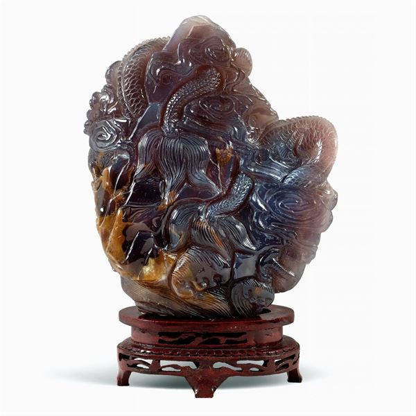 Variegated agate group