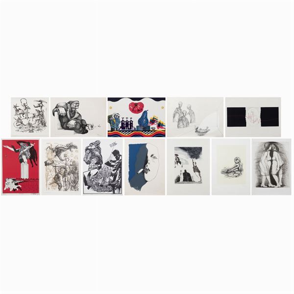 Different authors  (20th century)  - Auction MODERN & CONTEMPORARY ART - Colasanti Casa d'Aste