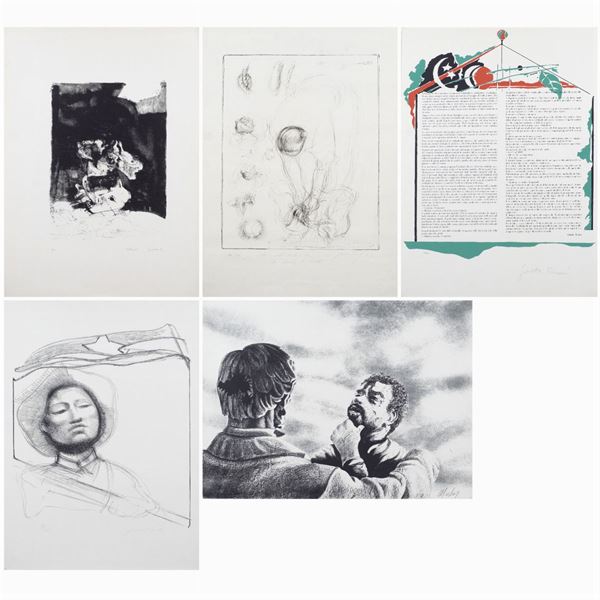 Different authors  (20th century)  - Auction MODERN & CONTEMPORARY ART - Colasanti Casa d'Aste