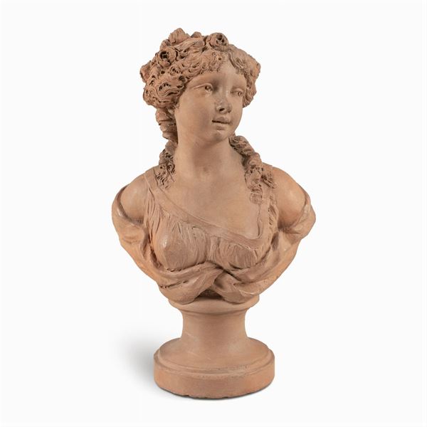 Terracotta bust