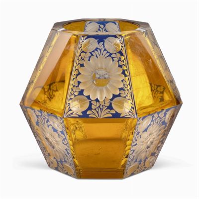 Vaso in Cristallo Molato
