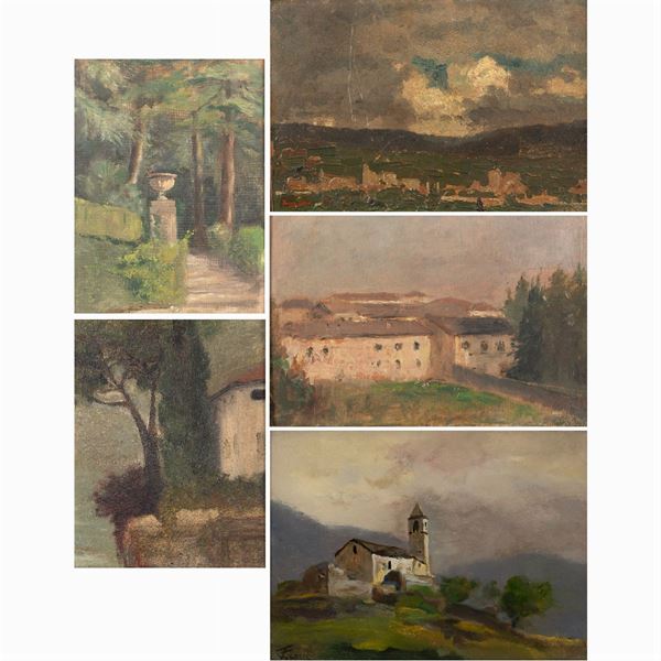 Group of paintings (5)