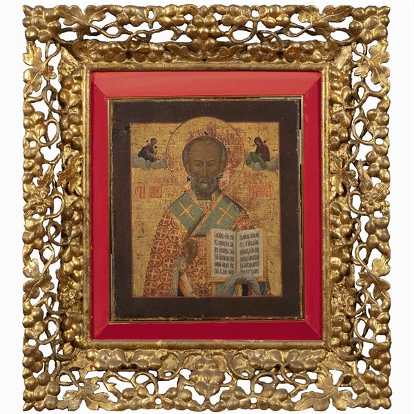Icon depicting "Saint Nicholas"