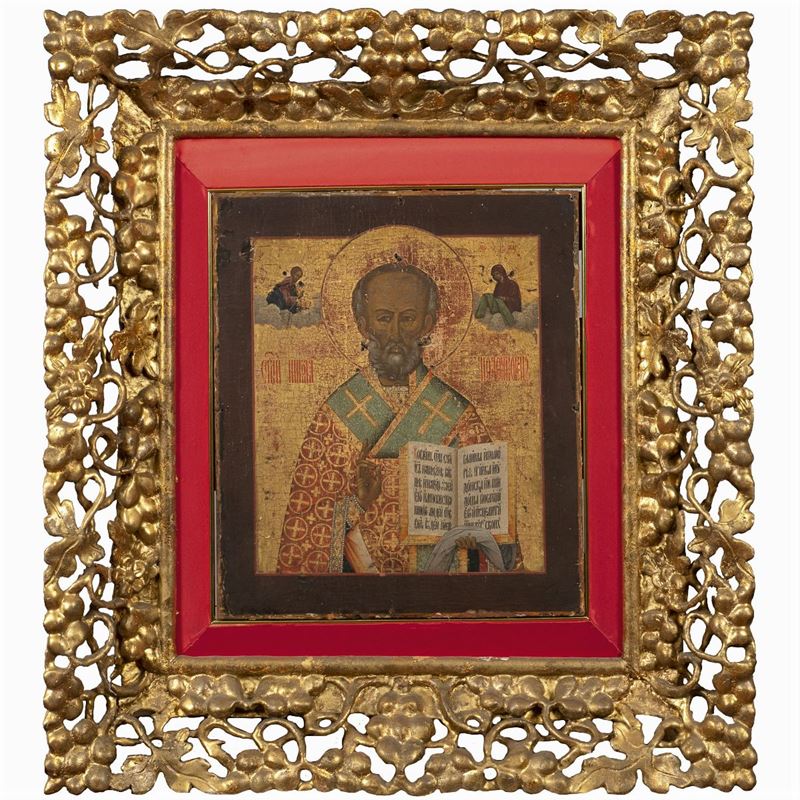 Icona Raffigurante "san Nicola"