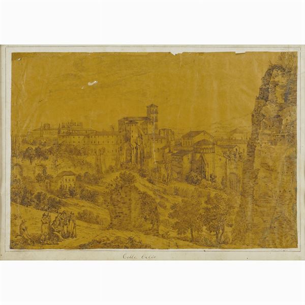 Luigi Calvi  (Rome, 19th Century)  - Auction OLD MASTER AND 19TH CENTURY PAINTINGS - I - Colasanti Casa d'Aste