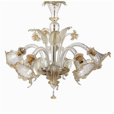 Lampadario in Vetro di Murano