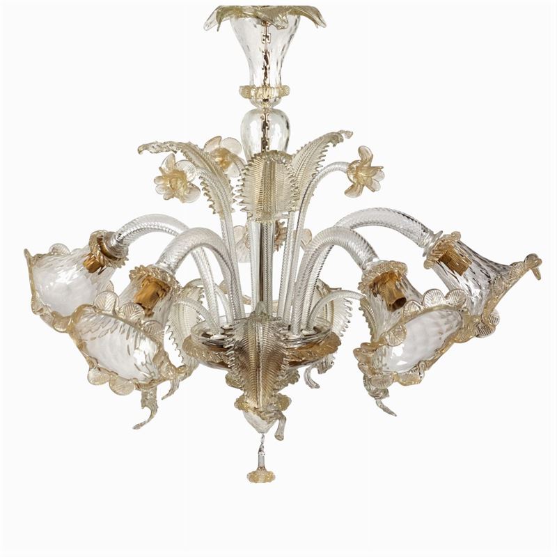 Lampadario in Vetro di Murano