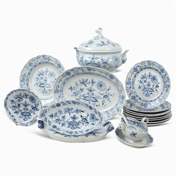 Meissen, porcelain table set (20)
