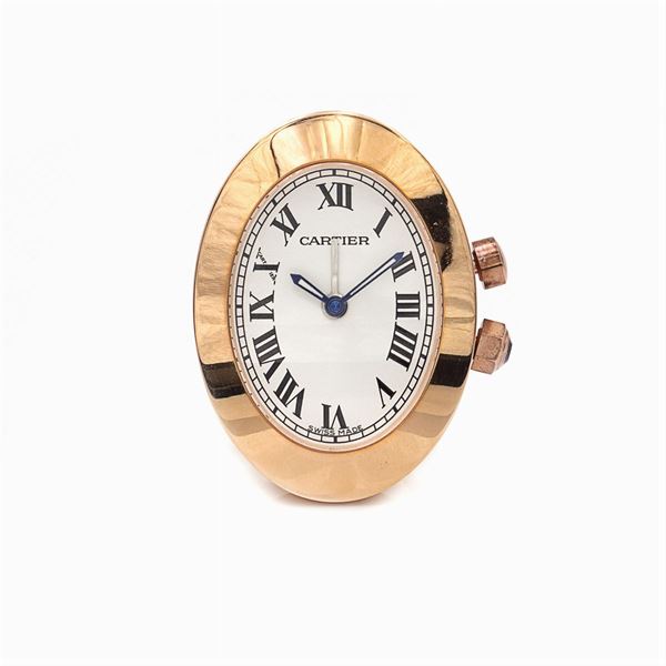 Cartier, orologio sveglia da viaggio