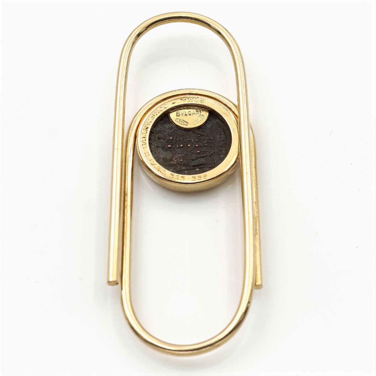 Bulgari, Fermasoldi Attache in Oro Giallo 18kt
