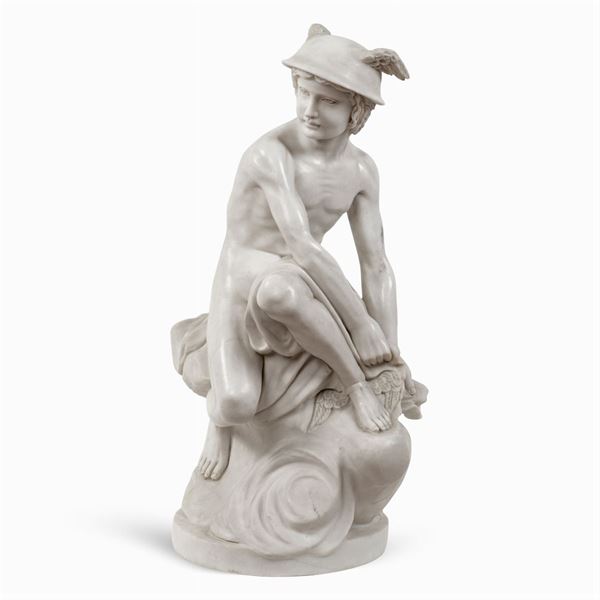 White marble group