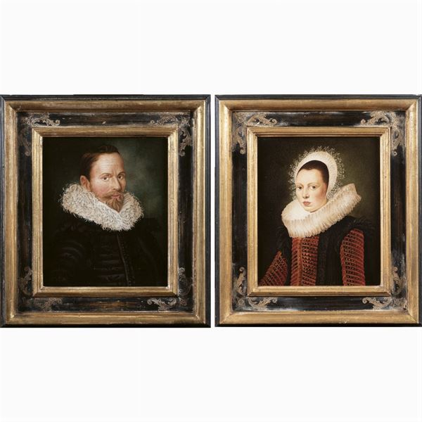 Frans Hals, copy from  (20th century)  - Auction OLD MASTER AND 19TH CENTURY PAINTINGS - I - Colasanti Casa d'Aste