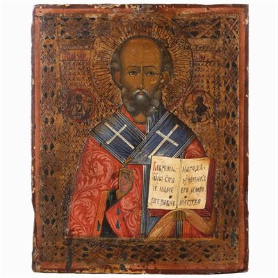 Icona Raffigurante "san Nicola"