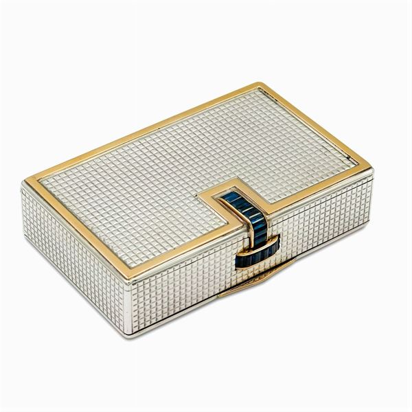 Boucheron Paris, silver and gold trousse