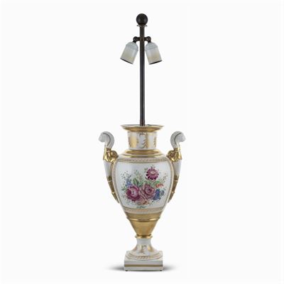 Vaso Elettrificato in Porcellana