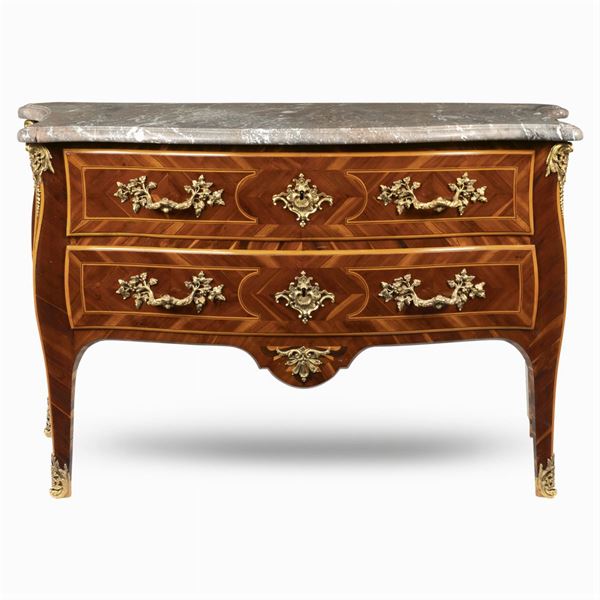 Carub wood commode