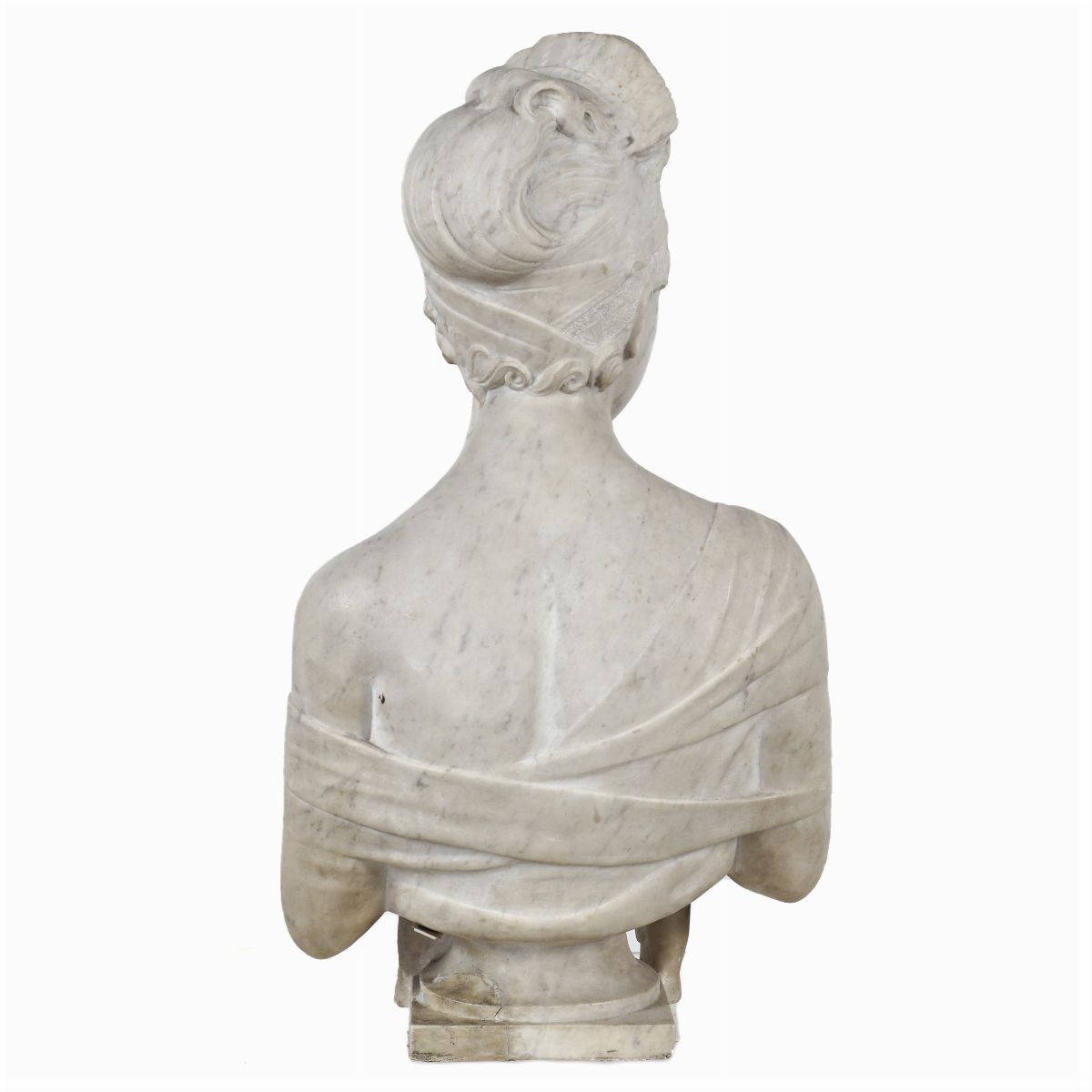Scultura in Marmo Bianco