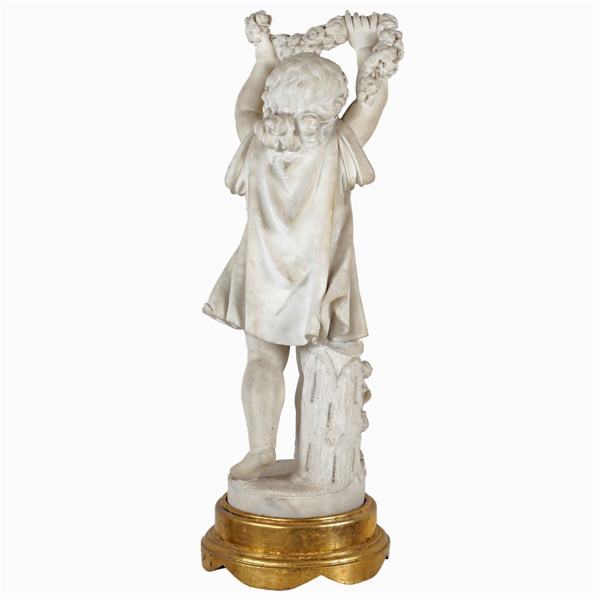 Scultura in Marmo Bianco