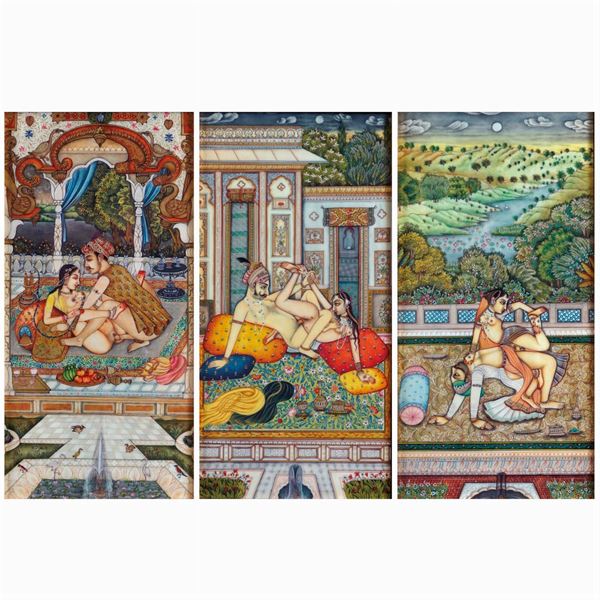 Gruppo di incisioni (3)  (India, XIX Sec.)  - Asta Da Importanti Collezioni Romane - Colasanti Casa d'Aste