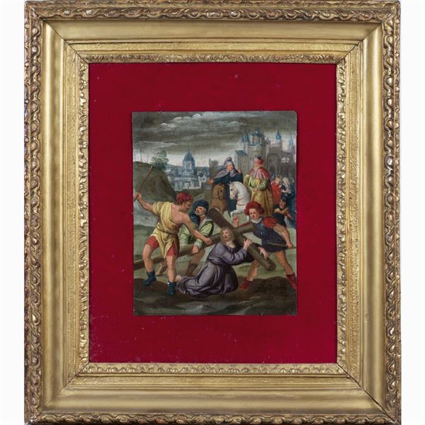 Italian school  (17th-18th century)  - Auction OLD MASTER AND 19TH CENTURY PAINTINGS - I - Colasanti Casa d'Aste