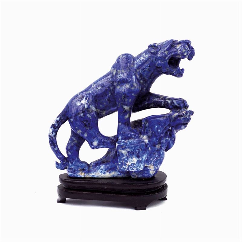 Scultura in Lapislazzulo