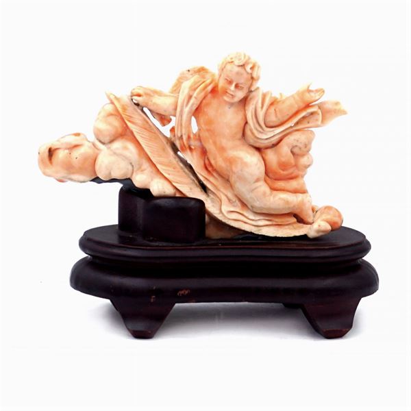 Scultura in corallo  (manifattura europea, XIX-XX Sec.)  - Asta Da Importanti Collezioni Romane - Colasanti Casa d'Aste