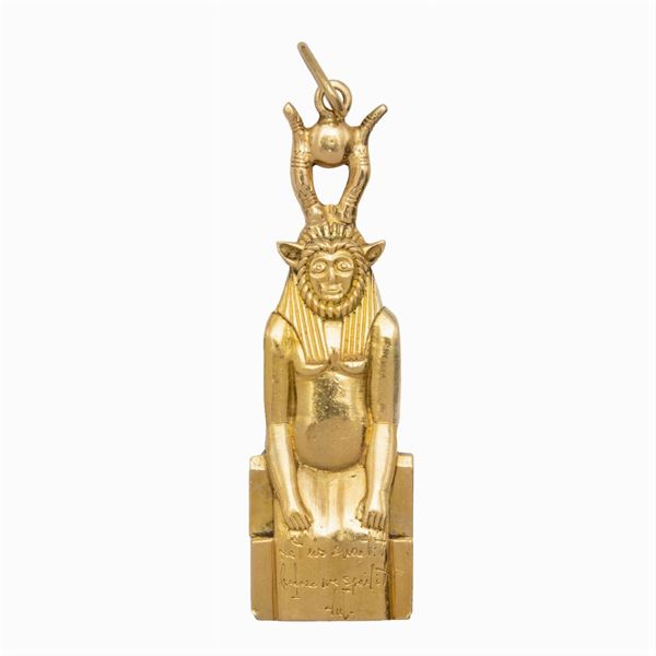 Pendente in oro giallo 18kt