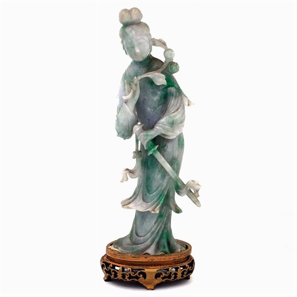 Jade figure