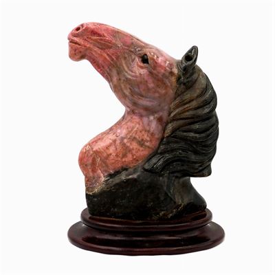 Scultura in Rodocrosite