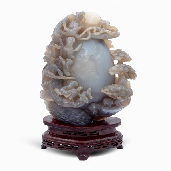 Variegated agate group